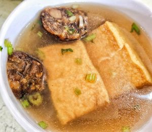 Ginger ball highly recommend at Soon Xin Vegetarian in Ipoh