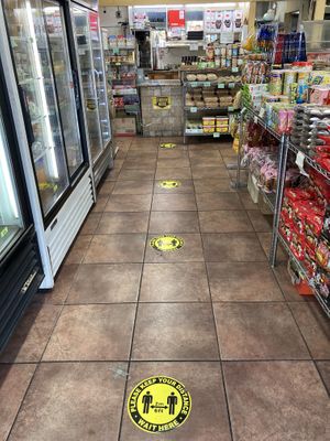 Ordering line at Banh Mi Oven in San Jose