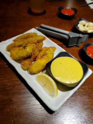 Avocado fries were SOOO tasty! Perfect breading at Ramen Yamadaya in Torrance
