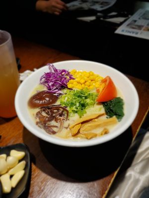 Vegan ramen at Ramen Yamadaya in Torrance