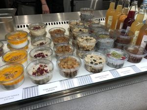 Puddings at Maisie Café - Galeries Lafayette in Paris