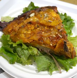 Savory Tart of the Day at Maisie Café - Galeries Lafayette in Paris