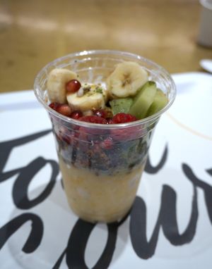 Matcha Bowl at Maisie Café - Galeries Lafayette in Paris