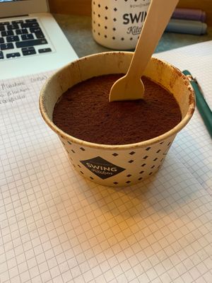 Tiramisu at Swing Kitchen - Schwedenplatz in Vienna