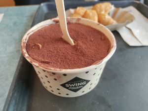 Tiramisu at Swing Kitchen - Schwedenplatz in Vienna