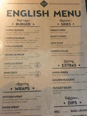  at Swing Kitchen - Schwedenplatz in Vienna