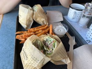 Kitchen Wrap  at Swing Kitchen - Schwedenplatz in Vienna