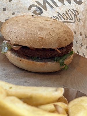 Swing Burger  at Swing Kitchen - Schwedenplatz in Vienna