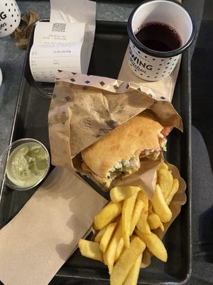   at Swing Kitchen - Schwedenplatz in Vienna