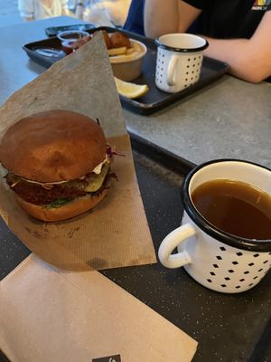 Also free refill for drinks  at Swing Kitchen - Schwedenplatz in Vienna