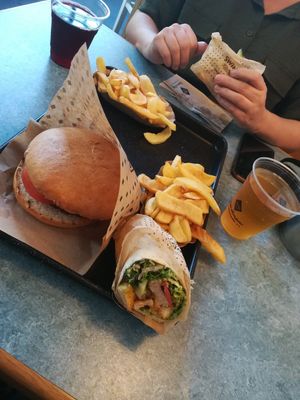 food at Swing Kitchen - Schwedenplatz in Vienna