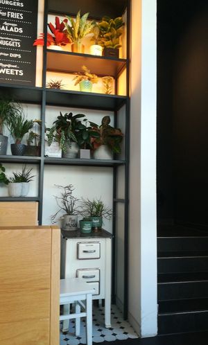 decor at Swing Kitchen - Schwedenplatz in Vienna