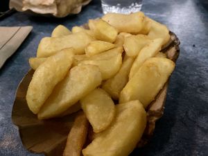 fries at Swing Kitchen - Schwedenplatz in Vienna