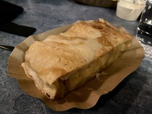 apple strudel at Swing Kitchen - Schwedenplatz in Vienna