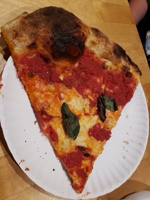 Pizza by the slice at 20th Street Pizza in Philadelphia
