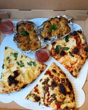 Slices  at 20th Street Pizza in Philadelphia