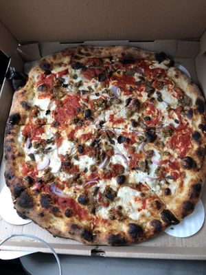 Haymaker Pizza   at 20th Street Pizza in Philadelphia