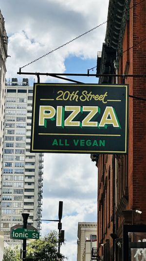   at 20th Street Pizza in Philadelphia