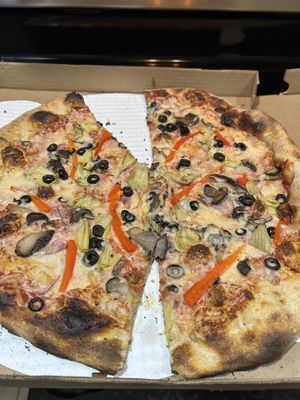  Egan veggie pizza   at 20th Street Pizza in Philadelphia