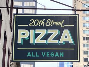   at 20th Street Pizza in Philadelphia