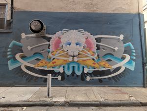 mural at 20th Street Pizza in Philadelphia