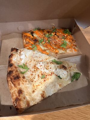 White and hot potatoo  at 20th Street Pizza in Philadelphia