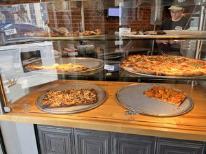 Prices are around $5  at 20th Street Pizza in Philadelphia