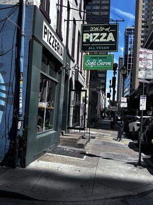   at 20th Street Pizza in Philadelphia