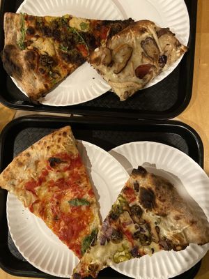All vegan! at 20th Street Pizza in Philadelphia