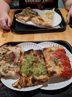 Pizzas at 20th Street Pizza in Philadelphia