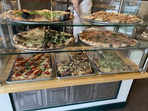 Vegan slices! at 20th Street Pizza in Philadelphia