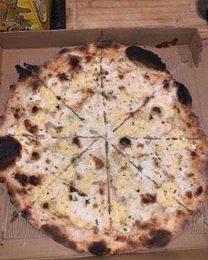 Beautiful lemon zest freshness (white)  at 20th Street Pizza in Philadelphia