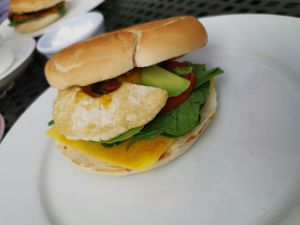 Bagel at The Carrot's Tail in Rathmines