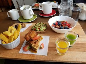 The Hangover Cure so good! Also can be used at prevention of a hangover ;) at The Carrot's Tail in Rathmines