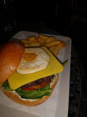 Brunch Burger at The Carrot's Tail in Rathmines