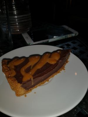 Raw chokolate cake at The Carrot's Tail in Rathmines
