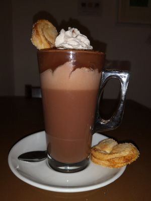 Hot chokolate at The Carrot's Tail in Rathmines