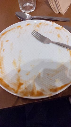 Delish! Empty plates all round 👍👌 at The Carrot's Tail in Rathmines