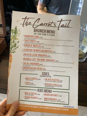 Brunch! at The Carrot's Tail in Rathmines