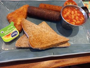 Kids' vegan breakfast at The Crooked Billet in Bromley