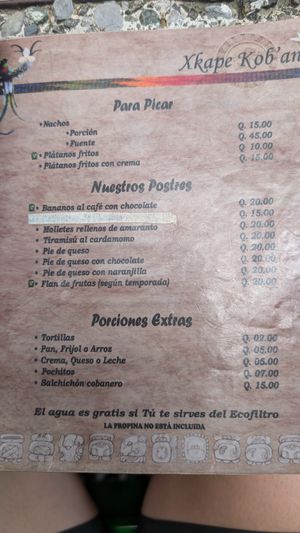  at Xkape Kob'an in Coban