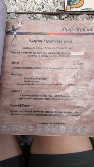  at Xkape Kob'an in Coban