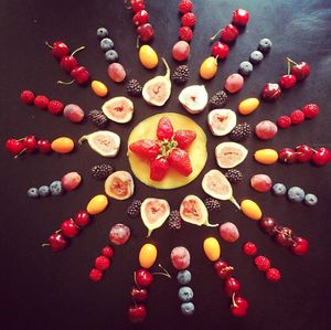 Plant based & Vegan food
Fruit Mandala at Chival in Villars