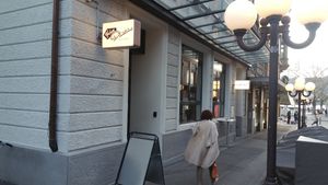Exterior at Helvti Diner - Bellevue in Zurich