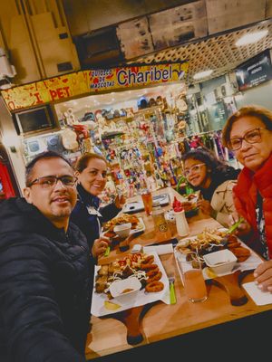 Family lunch at Guacamole in Montevideo