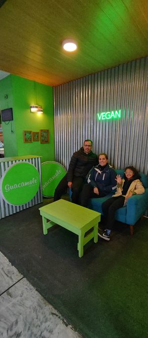 Sofa at Guacamole in Montevideo