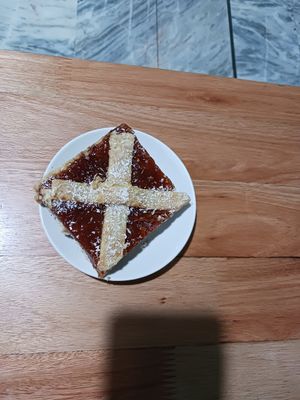 Frola membrillo at Guacamole in Montevideo