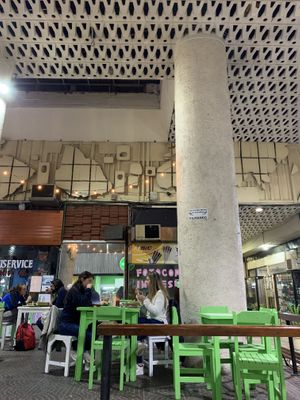 Seating at Guacamole in Montevideo