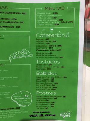 Menu_Jan2020 at Guacamole in Montevideo