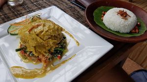 Burger at Bali Soul in Ubud